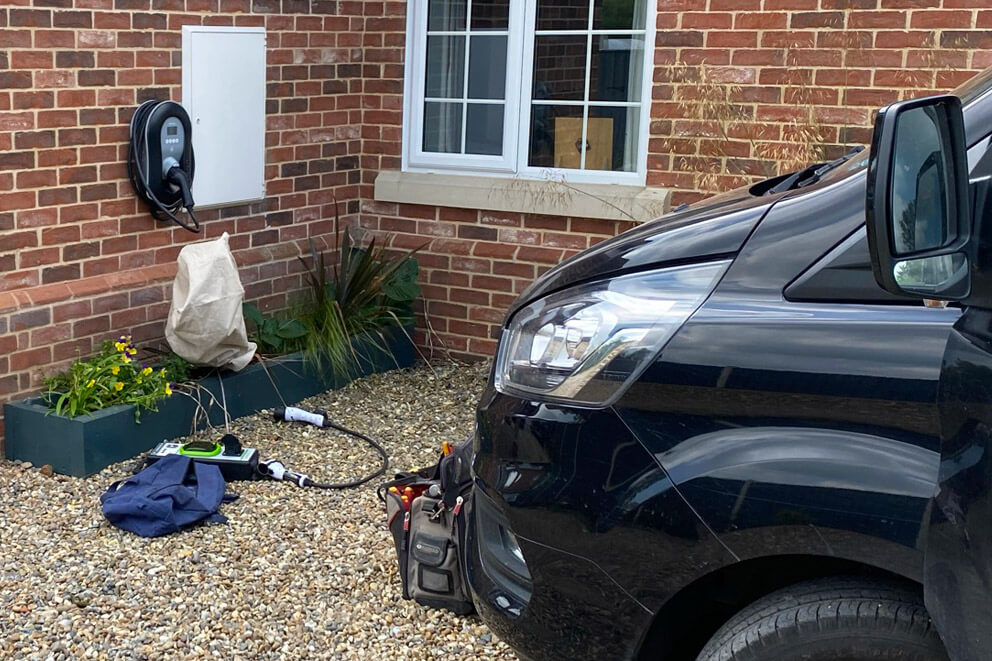 EV charger point
